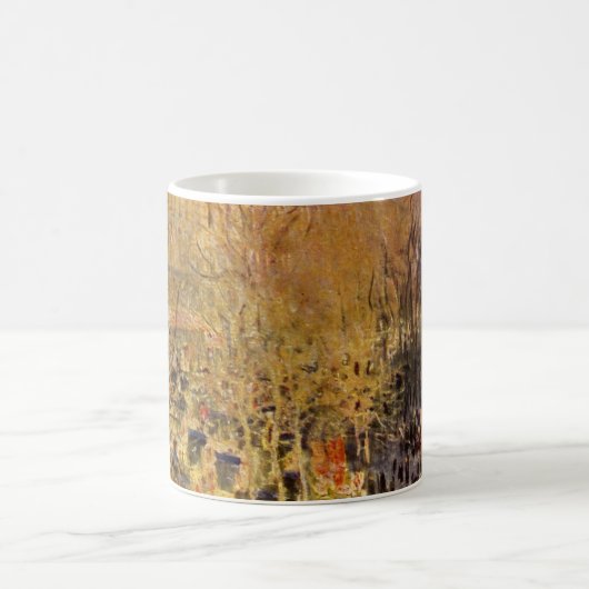 Boulevard des Capucines von Claude Monet Kaffeetasse (Mittel)