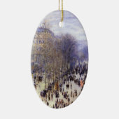 Boulevard des Capucines von Claude Monet Keramik Ornament (Rechts)