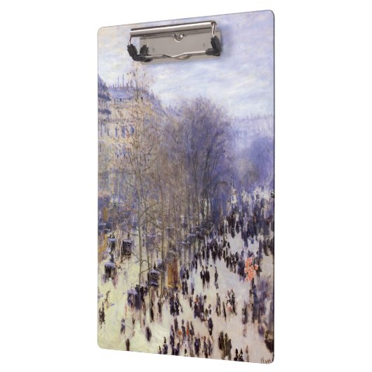 Boulevard des Capucines von Claude Monet Klemmbrett (Links)