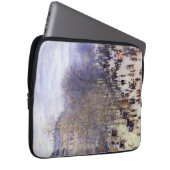 Boulevard des Capucines von Claude Monet Laptopschutzhülle (Vorne Rechts)