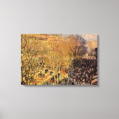 Boulevard des Capucines von Claude Monet Leinwanddruck (Vorderseite)