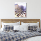 Boulevard des Capucines von Claude Monet Leinwanddruck (Insitu (Schlafzimmer))