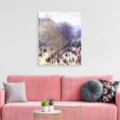 Boulevard des Capucines von Claude Monet Leinwanddruck (Insitu (Wohnzimmer))
