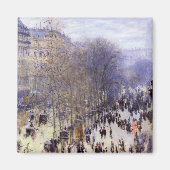 Boulevard des Capucines von Claude Monet Magnet (Vorne)