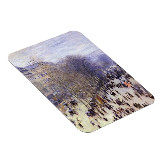 Boulevard des Capucines von Claude Monet Magnet (Rechte Seite)