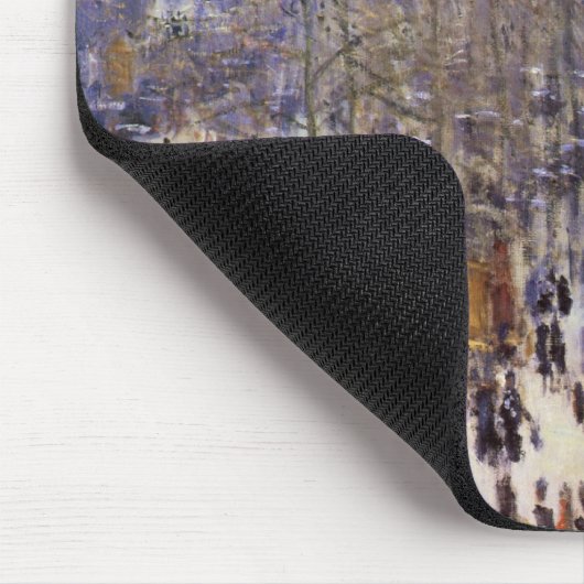 Boulevard des Capucines von Claude Monet Mousepad (Ecke)