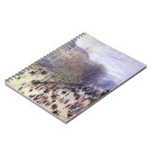 Boulevard des Capucines von Claude Monet Notizblock (Linke Seite)