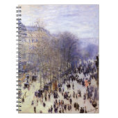 Boulevard des Capucines von Claude Monet Notizblock (Vorderseite)