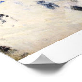 Boulevard des Capucines von Claude Monet Poster (Ecke)