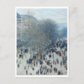 Boulevard des Capucines von Claude Monet Postkarte (Vorderseite)