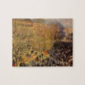 Boulevard des Capucines von Claude Monet Puzzle (Horizontal)