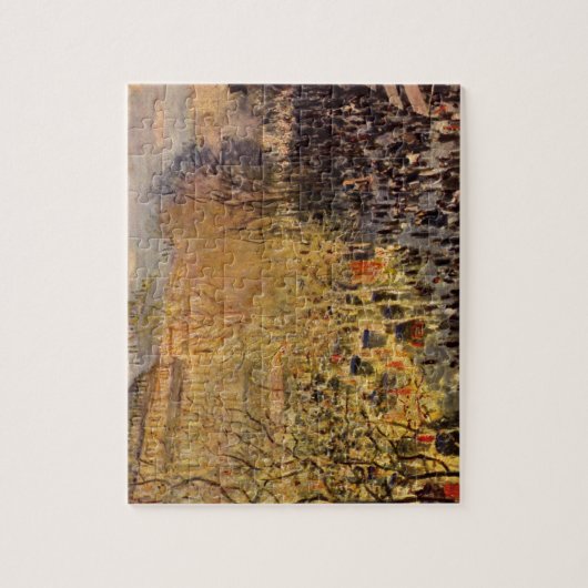 Boulevard des Capucines von Claude Monet Puzzle (Vertikal)