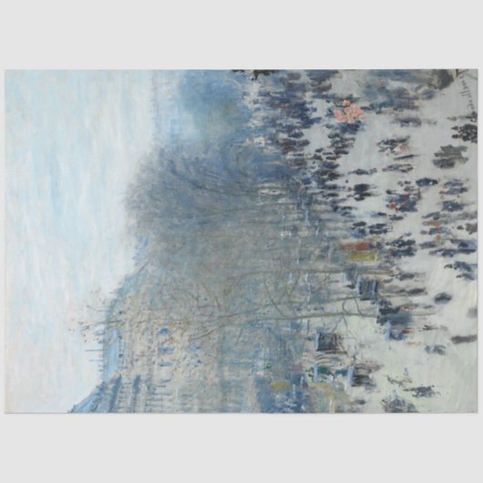 Boulevard des Capucines von Claude Monet Seidenpapier (Vorderseite)