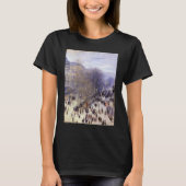 Boulevard des Capucines von Claude Monet T-Shirt (Vorderseite)
