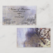 Boulevard des Capucines von Claude Monet Visitenkarte (Vorne/Hinten)