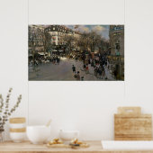Boulevard des Italiens, c.1900 Poster (Küche)