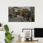 Boulevard des Italiens, c.1900 Poster (Heimbüro)