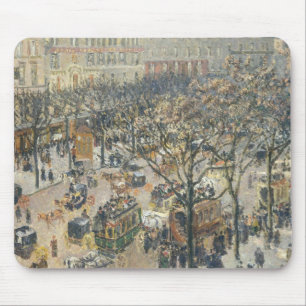 Boulevard-DES Italiens, Morgen, Sonnenlicht, 1897 Mousepad