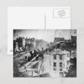 Boulevard Du Temple Postkarte (Vorne/Hinten)