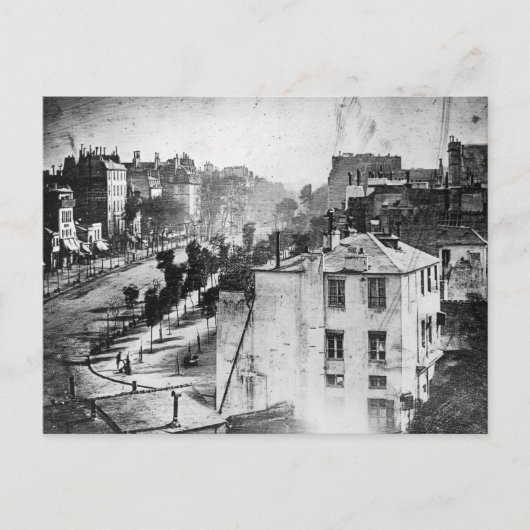 Boulevard Du Temple Postkarte (Vorderseite)