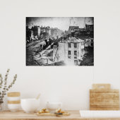 Boulevard du Temple, von Daguerre, historisches Fo Poster (Küche)