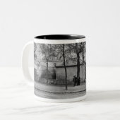 Boulevard Heilig-Jacques Zweifarbige Tasse (Vorderseite Links)