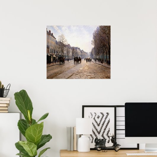 Boulevard Héloise, Argenteuil Poster (Heimbüro)