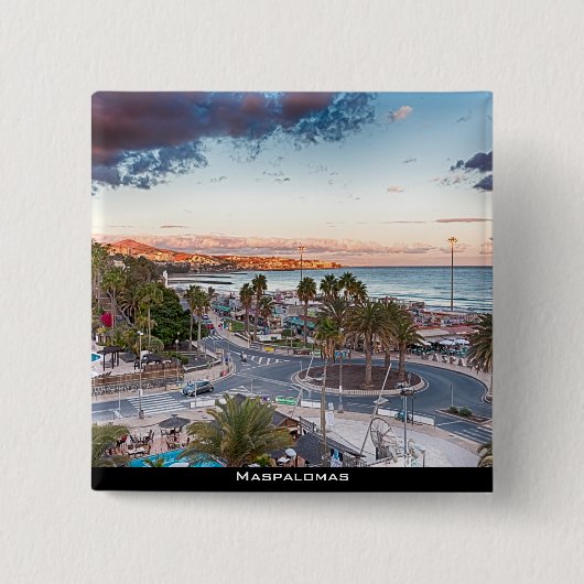 Boulevard Maspalomas Beach Button (Vorderseite)