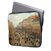 Boulevard Montmartre-Eremitage Camille Pissarro Laptopschutzhülle (Vorderseite Links)