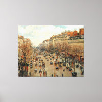 Boulevard Montmartre-Eremitage Camille Pissarro