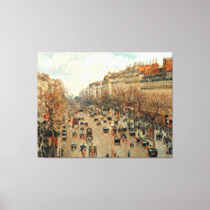 Boulevard Montmartre-Eremitage Camille Pissarro Leinwanddruck