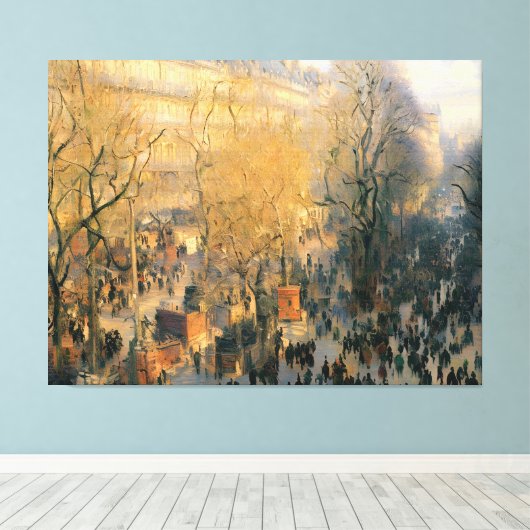 Boulevard of Capucines Leinwanddruck (Insitu (Holzboden))