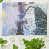 Boulevard Saint Denis Argenteuil von Claude Monet Geschirrtuch (Gefaltet)