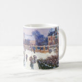 Boulevard Saint Denis Argenteuil von Claude Monet Kaffeetasse (VorderseiteRechts)