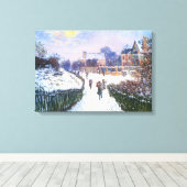 Boulevard Saint Denis Argenteuil von Claude Monet Leinwanddruck (Insitu (Holzboden))
