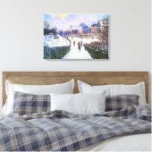 Boulevard Saint Denis Argenteuil von Claude Monet Leinwanddruck (Insitu (Schlafzimmer))