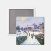 Boulevard Saint Denis Argenteuil von Claude Monet Magnet (Vorderseite/Rückseite)
