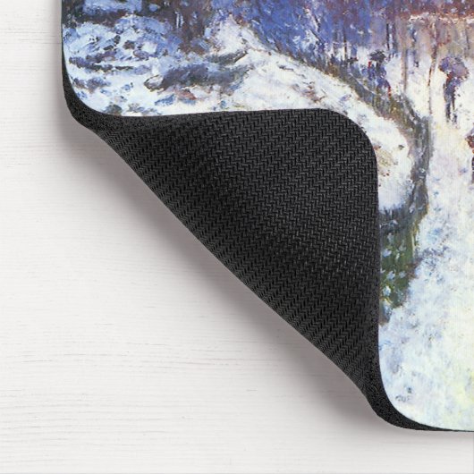 Boulevard Saint Denis Argenteuil von Claude Monet Mousepad (Ecke)