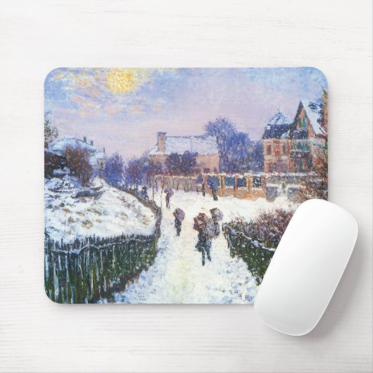 Boulevard Saint Denis Argenteuil von Claude Monet Mousepad (Mit Mouse)
