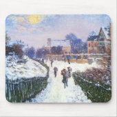 Boulevard Saint Denis Argenteuil von Claude Monet Mousepad (Vorne)