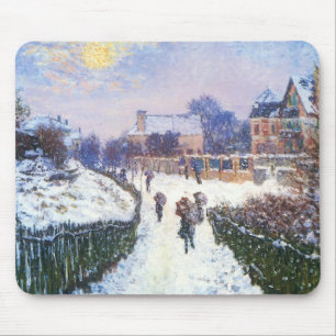 Boulevard Saint Denis Argenteuil von Claude Monet Mousepad