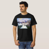 Boulevard Saint Denis Argenteuil von Claude Monet T-Shirt (Vorne ganz)