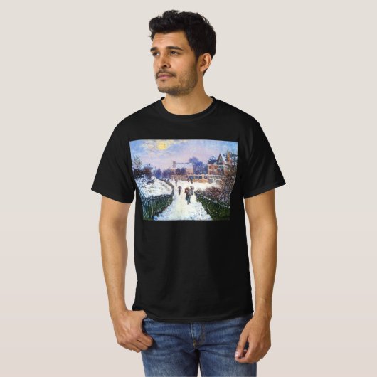 Boulevard Saint Denis Argenteuil von Claude Monet T-Shirt (Vorne ganz)