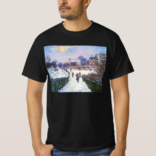 Boulevard Saint Denis Argenteuil von Claude Monet T-Shirt (Vorderseite)