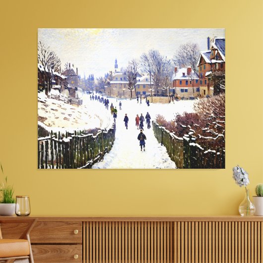 Boulevard Saint-Denis Leinwanddruck (Insitu (Wohnzimmer))