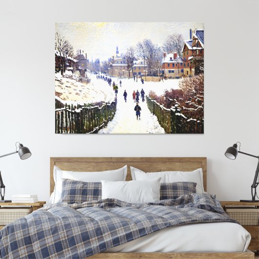 Boulevard Saint-Denis Leinwanddruck (Insitu (Schlafzimmer))