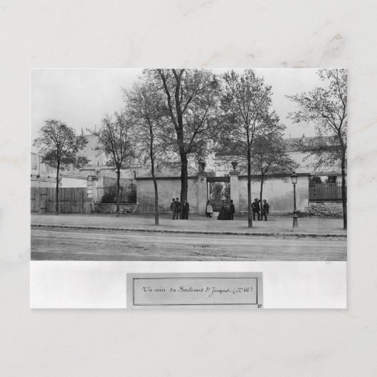 Boulevard Saint-Jacques Postkarte (Vorderseite)