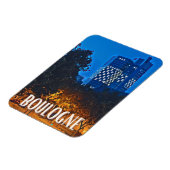 Boulogne Foto Vintage Magnet (Linke Seite)
