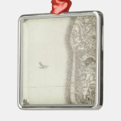 Boulogne Silbernes Ornament (Links)