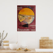BOULOGNE SUR MER POSTER (Küche)